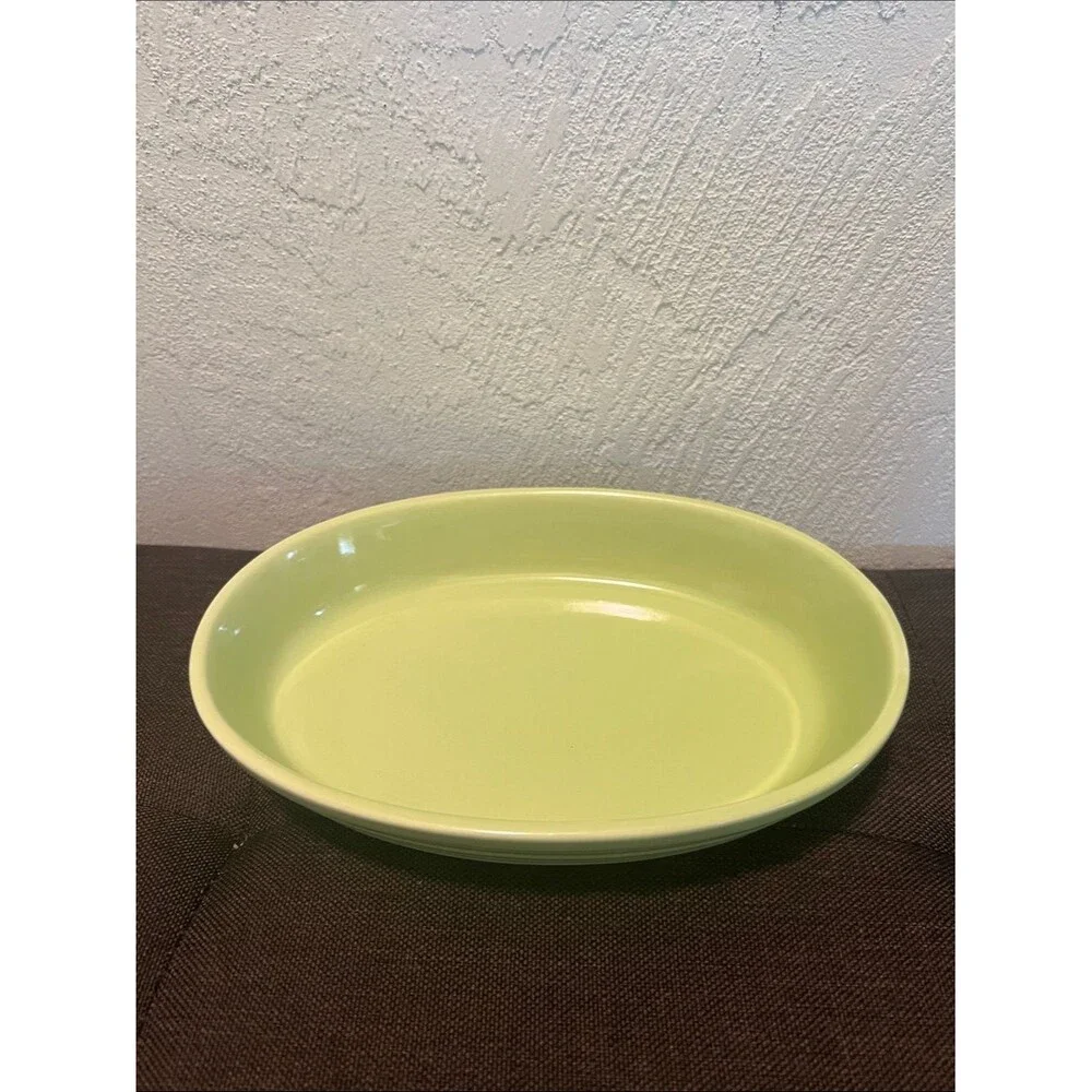 #2309*”6x9”Green Ceramic Serving Bowl - Home Dining